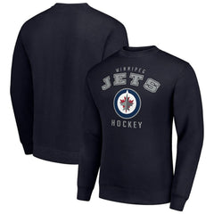 NHL Winnipeg Jets Men's Starter Team Logo Fleece Pullover Sweatshirt