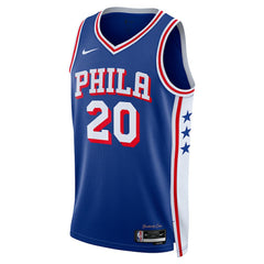 Nike Jared McCain Philadelphia 76ers Swingman Jersey