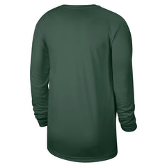 Nike Milwaukee Bucks 2025/26 On-Court Flare Dri-FIT Practice Long Sleeve Tri-Blend T-Shirt