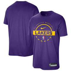 Nike Los Angeles Lakers 2025/26 On-Court Flare Performance Practice T-Shirt