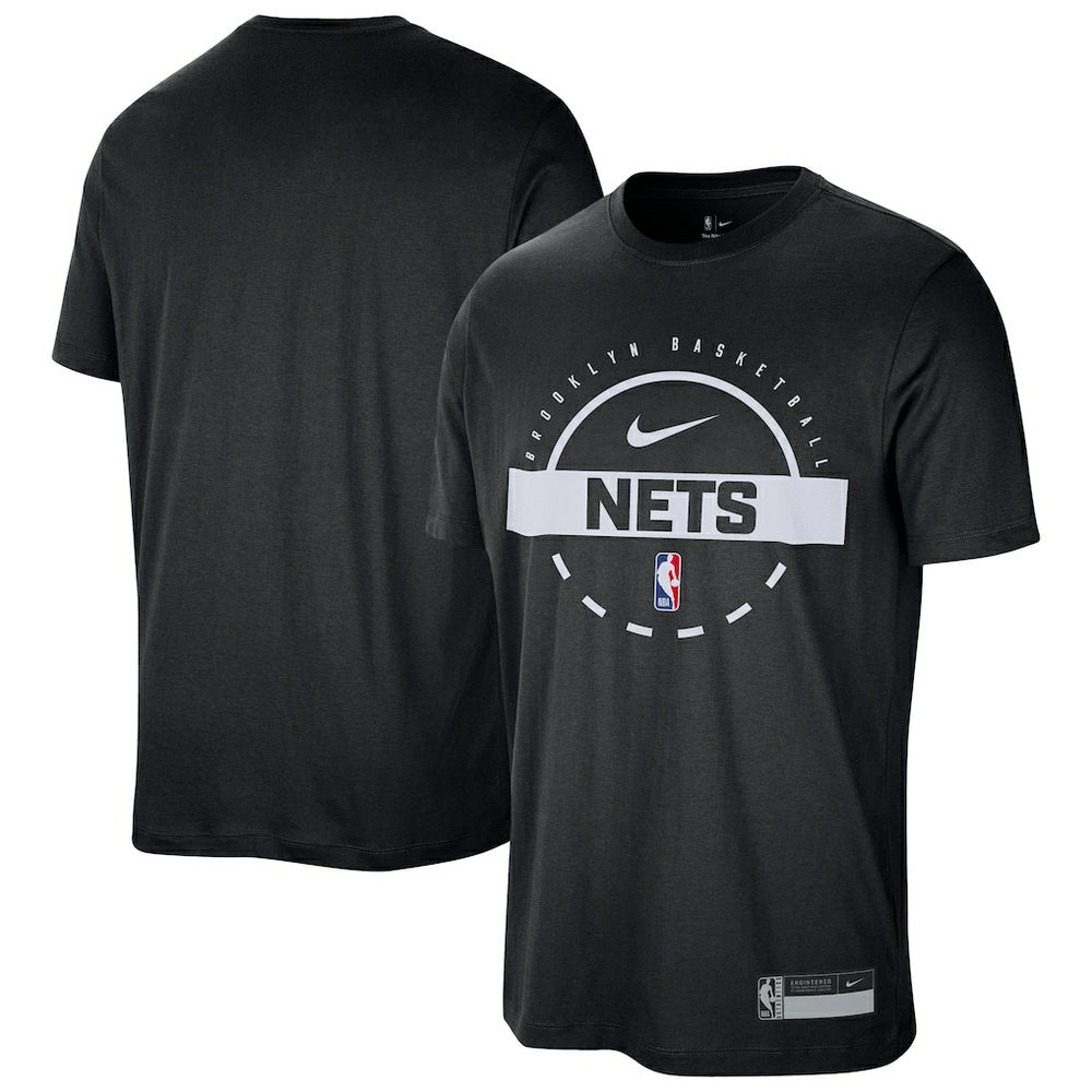 Nike Brooklyn Nets 2025/26 On-Court Flare Performance Practice T-Shirt