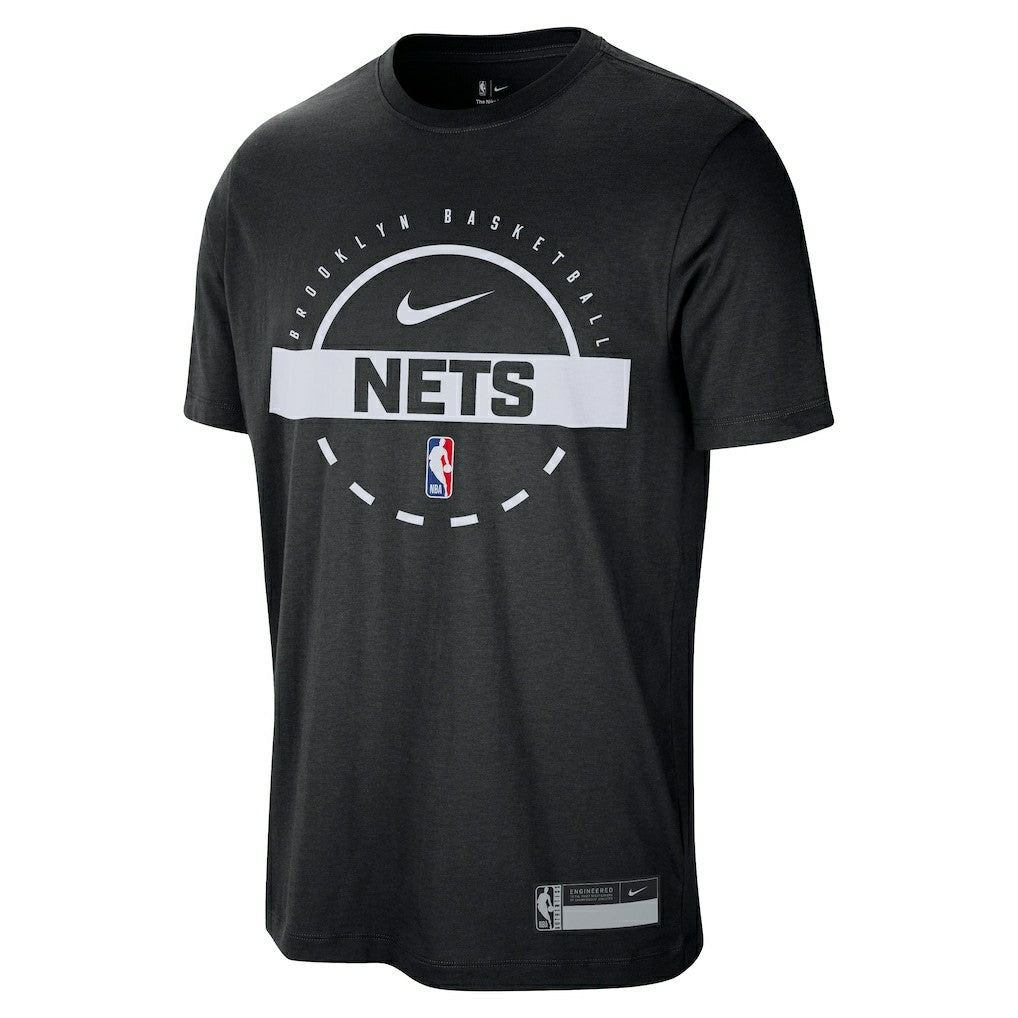 Nike Brooklyn Nets 2025/26 On-Court Flare Performance Practice T-Shirt