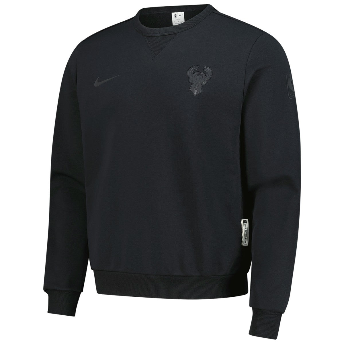 Nike Milwaukee Bucks Authentic Standard Issue Travel Dri-FIT Sweatshirt