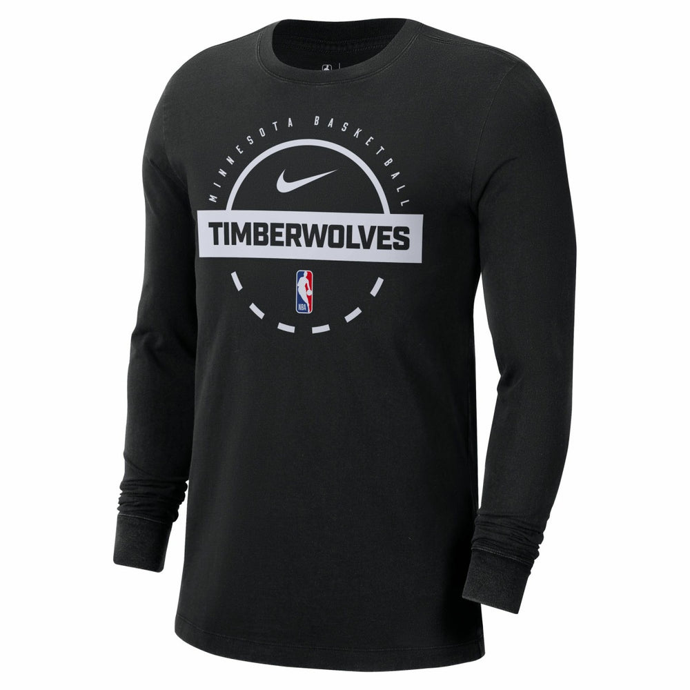 Nike Minnesota Timberwolves Authentic Long Sleeve Practice T-Shirt