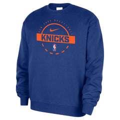 Nike New York Knicks 2025/26 Authentic Practice Club Sweatshirt