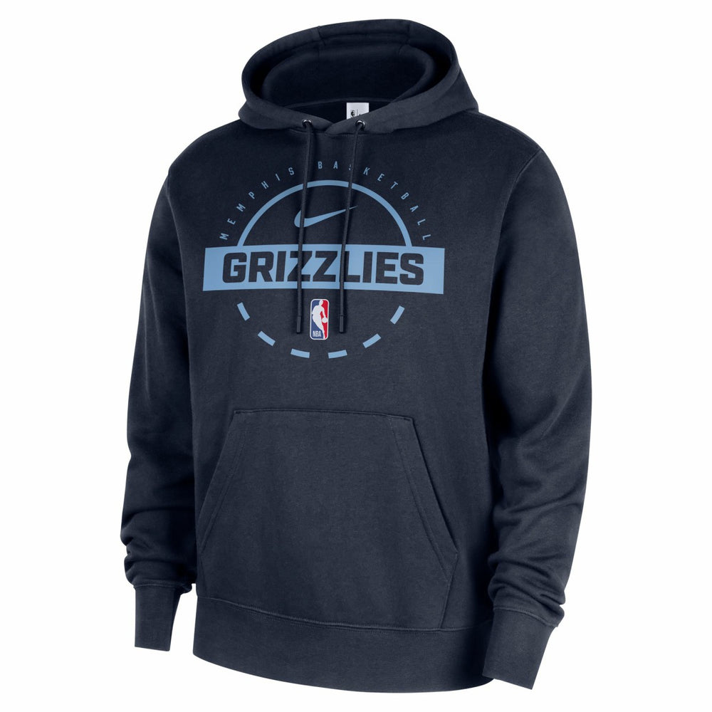 Nike Memphis Grizzlies 2025/26 Authentic Practice Club Pullover Hoodie