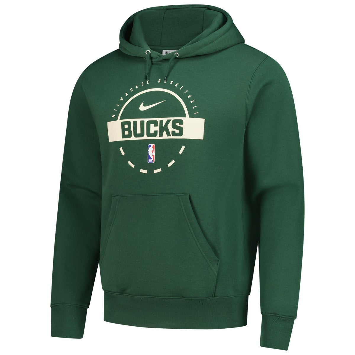Nike Milwaukee Bucks 2025/26 Authentic Practice Club Pullover Hoodie