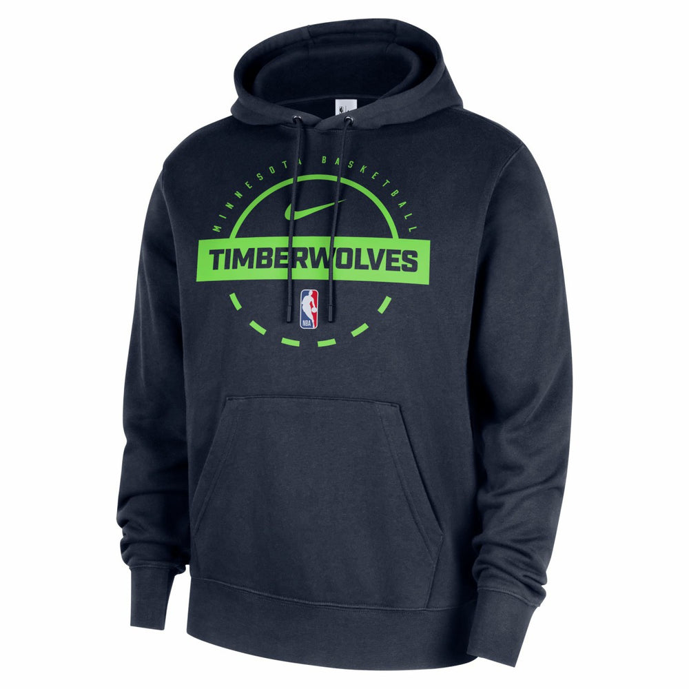 Nike Minnesota Timberwolves 2025/26 Authentic Practice Club Pullover Hoodie