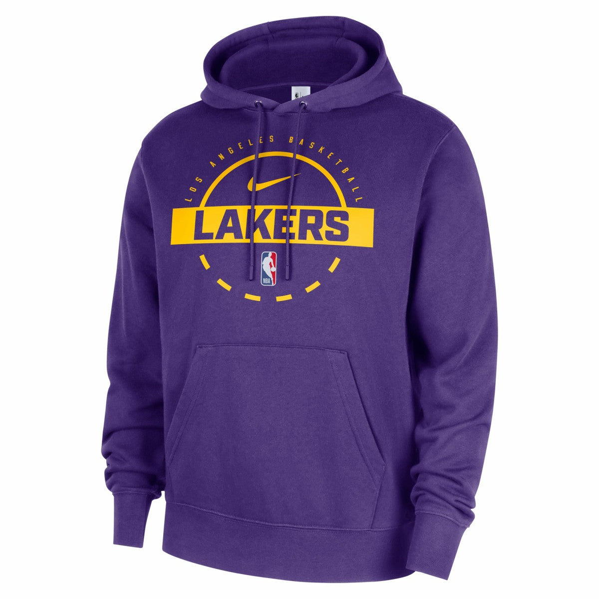 Nike Los Angeles Lakers 2025/26 Authentic Practice Club Pullover Hoodie