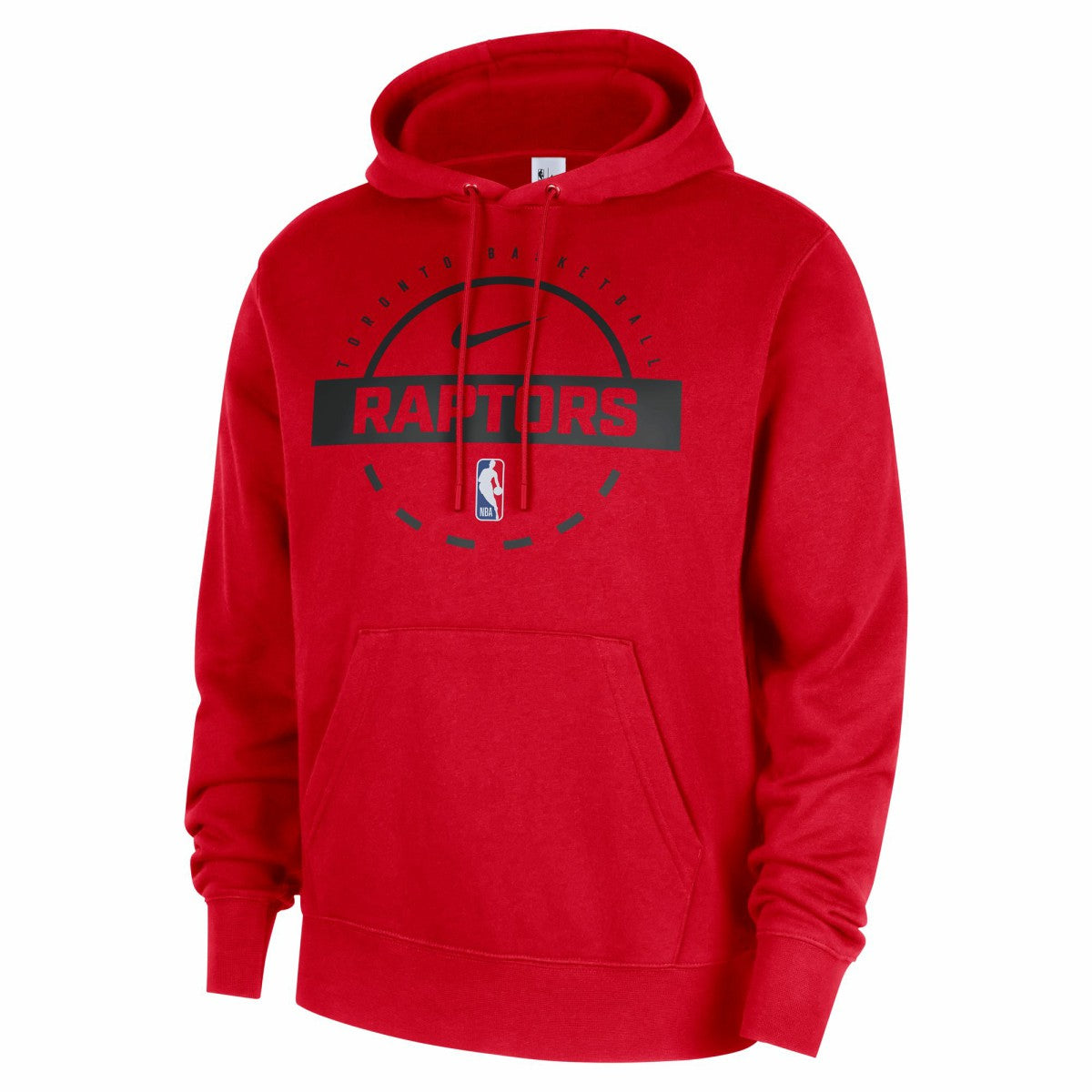 Nike Toronto Raptors 2025/26 Authentic Practice Club Pullover Hoodie