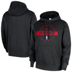 Nike Atlanta Hawks 2025/26 Authentic Practice Club Pullover Hoodie