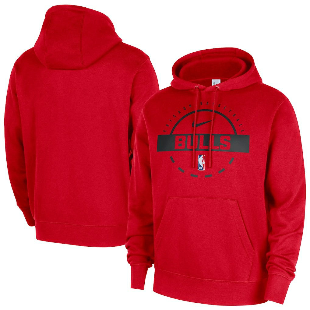 Nike Chicago Bulls 2025/26 Authentic Practice Club Pullover Hoodie