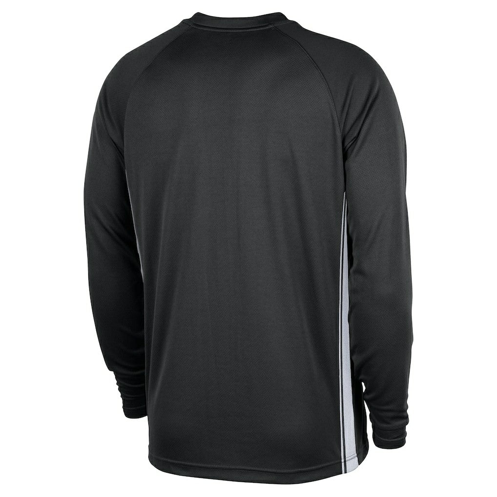 Nike Brooklyn Nets 2025/26 Authentic Pre-Game Legend Dri-FIT Long Sleeve Shooting Shirt