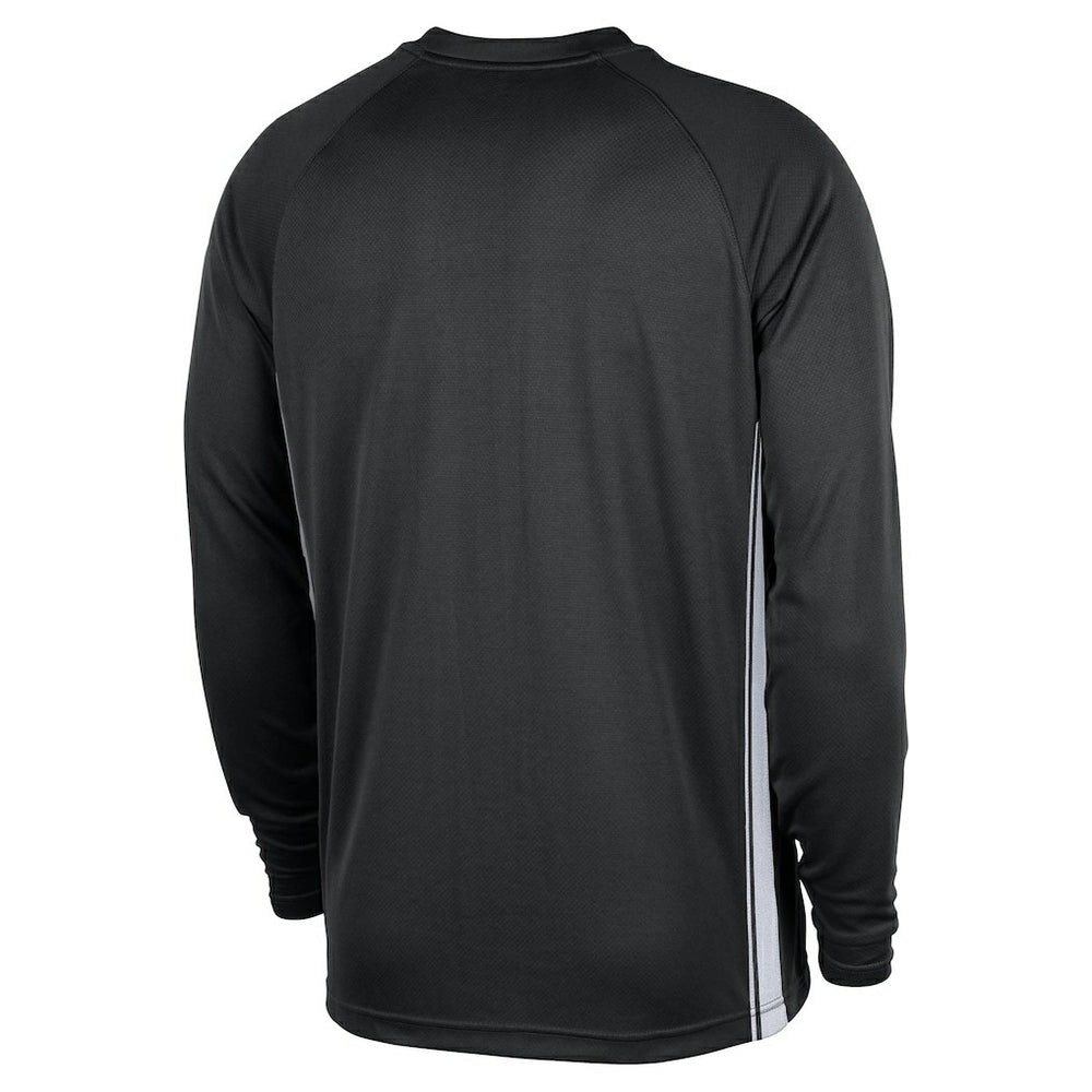 Nike Brooklyn Nets 2025/26 Authentic Pre-Game Legend Dri-FIT Long Sleeve Shooting Shirt