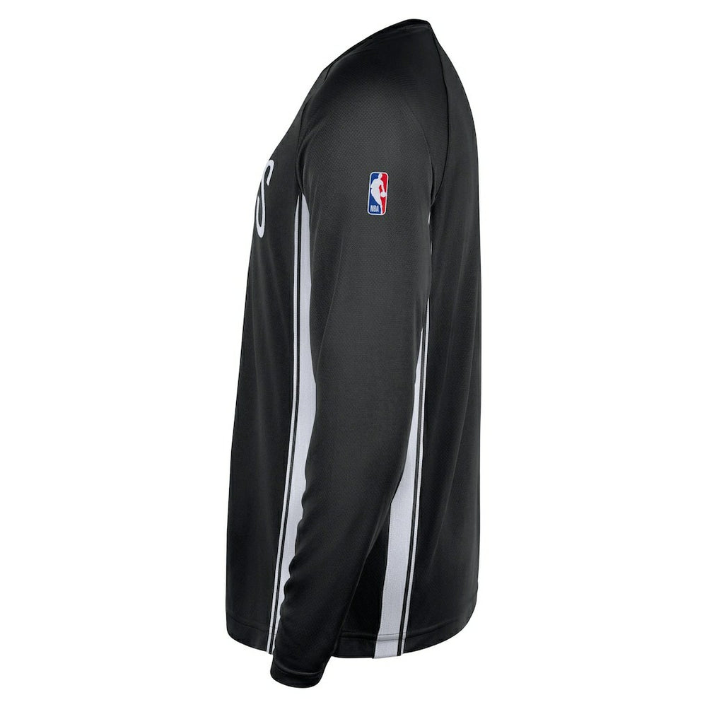 Nike Brooklyn Nets 2025/26 Authentic Pre-Game Legend Dri-FIT Long Sleeve Shooting Shirt