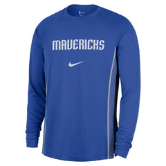 Nike Dallas Mavericks 2025/26 Authentic Pre-Game Legend Dri-FIT Long Sleeve Shooting Shirt sale