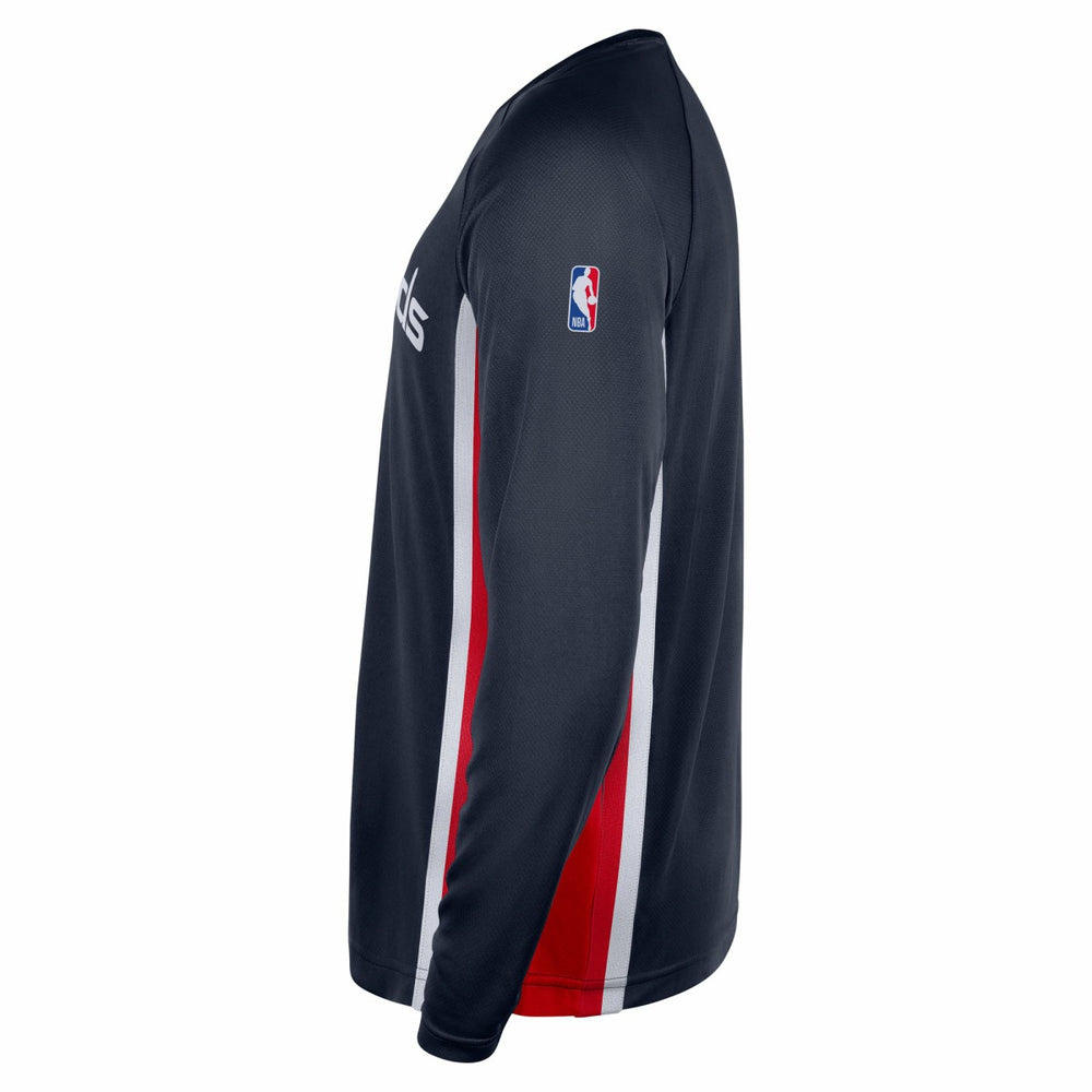 Nike Washington Wizards 2025/26 Authentic Pre-Game Legend Dri-FIT Long Sleeve Shooting Shirt