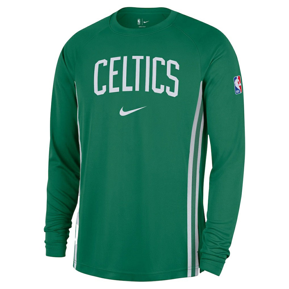 Nike Boston Celtics 2025/26 Authentic Pre-Game Legend Dri-FIT Long Sleeve Shooting Shirt