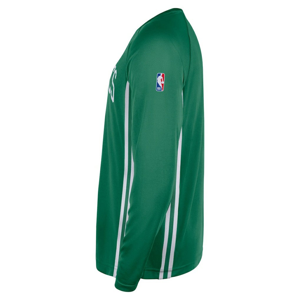 Nike Boston Celtics 2025/26 Authentic Pre-Game Legend Dri-FIT Long Sleeve Shooting Shirt