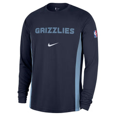 Nike Memphis Grizzlies 2025/26 Authentic Pre-Game Legend Dri-FIT Long Sleeve Shooting Shirt