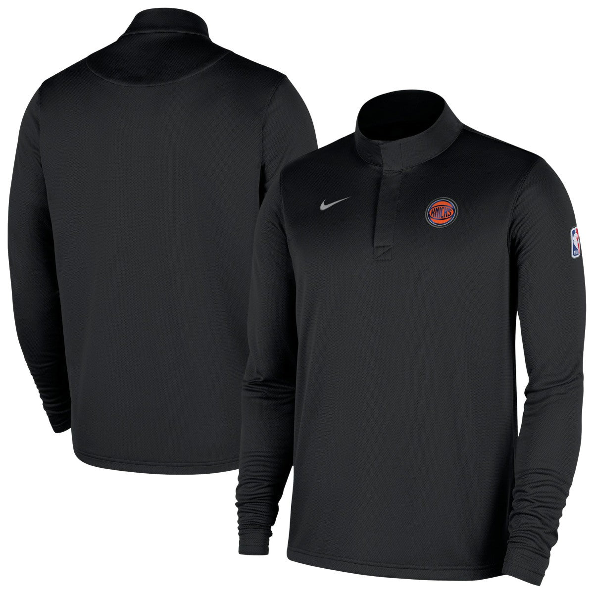 Nike New York Knicks 2025/26 Authentic Coaches Quarter-Zip Dri-Fit Top