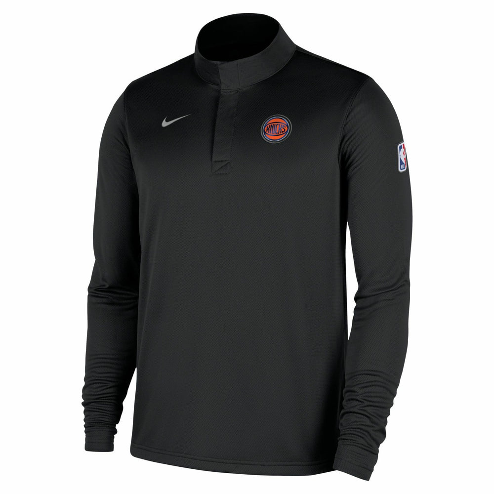 Nike New York Knicks 2025/26 Authentic Coaches Quarter-Zip Dri-Fit Top