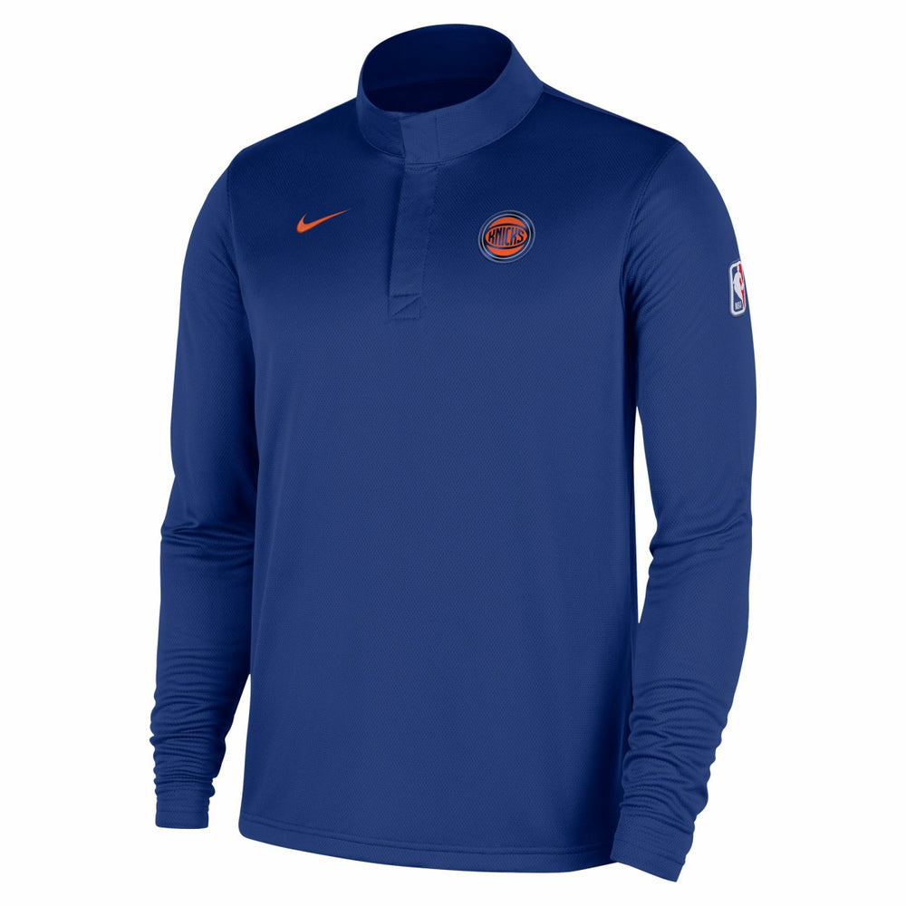 Nike New York Knicks 2025/26 Authentic Coaches Quarter-Zip Dri-Fit Top