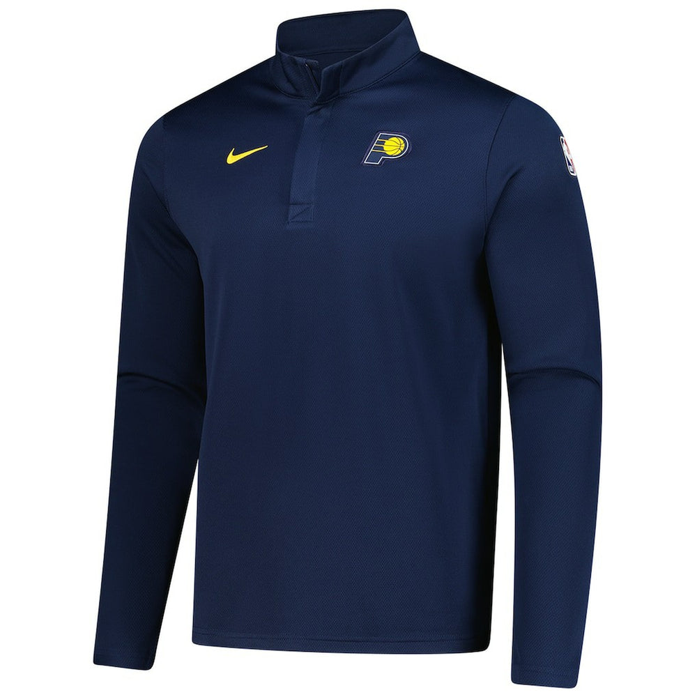 Nike Indiana Pacers 2025/26 Authentic Coaches Quarter-Zip Dri-Fit Top