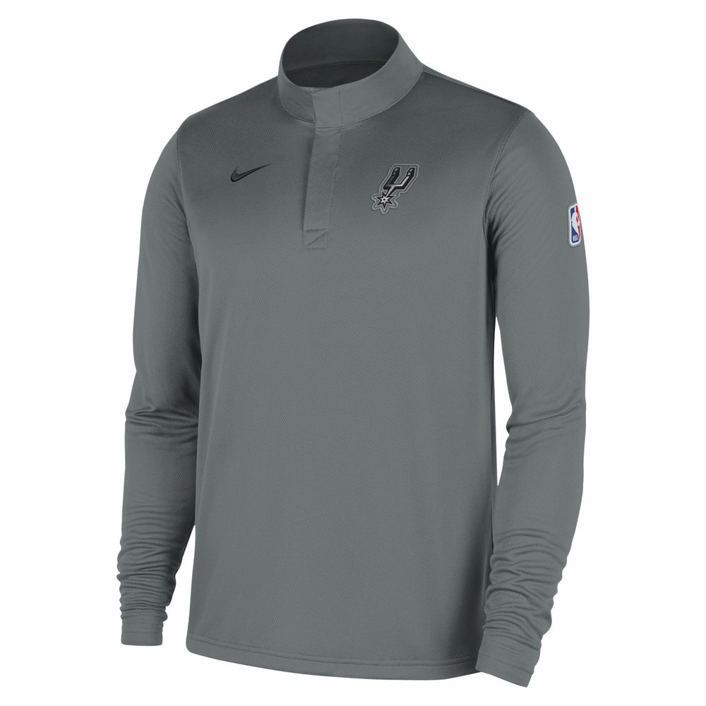 Nike San Antonio Spurs 2025/26 Authentic Coaches Quarter-Zip Dri-Fit Top