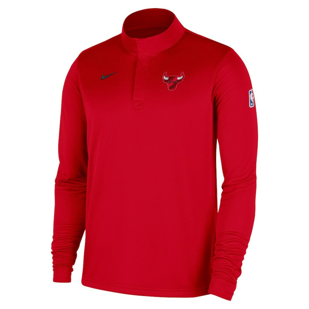 Nike Chicago Bulls 2025/26 Authentic Coaches Quarter-Zip Dri-Fit Top