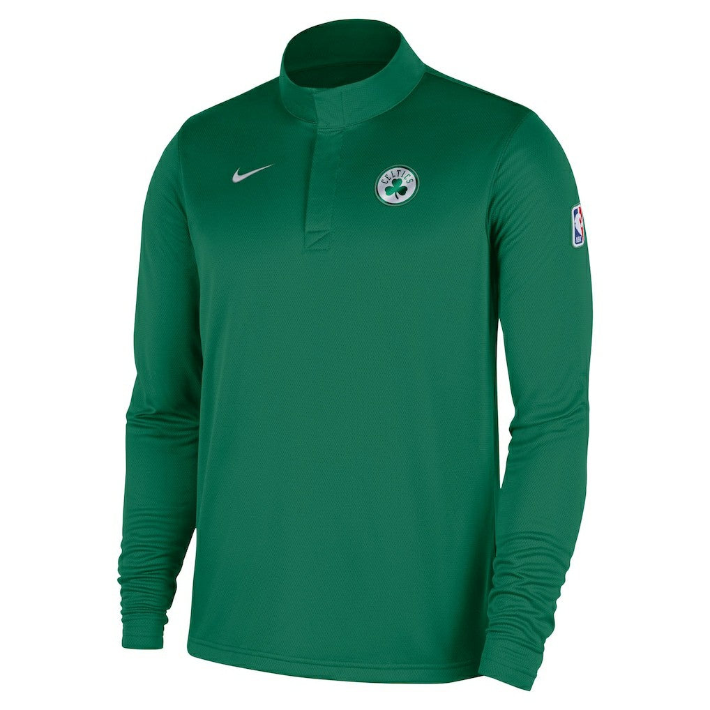 Nike Boston Celtics 2025/26 Authentic Coaches Quarter-Zip Dri-Fit Top