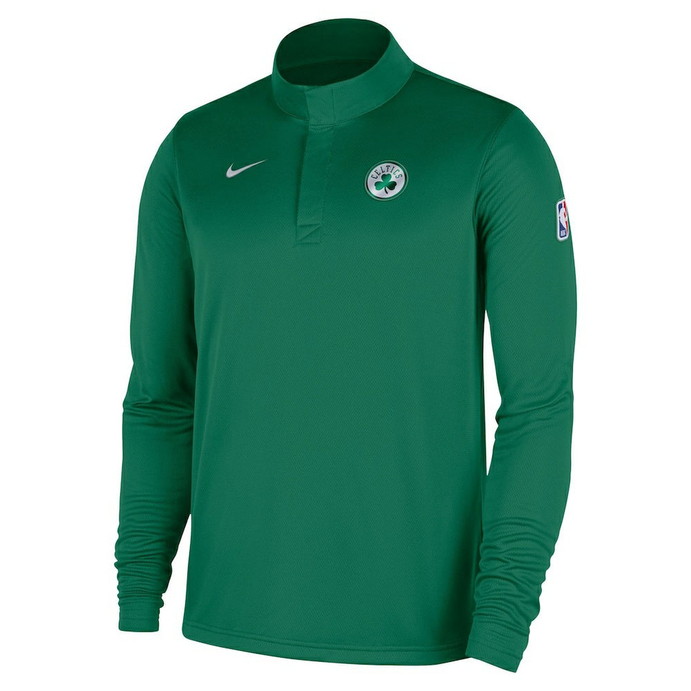 Nike Boston Celtics 2025/26 Authentic Coaches Quarter-Zip Dri-Fit Top