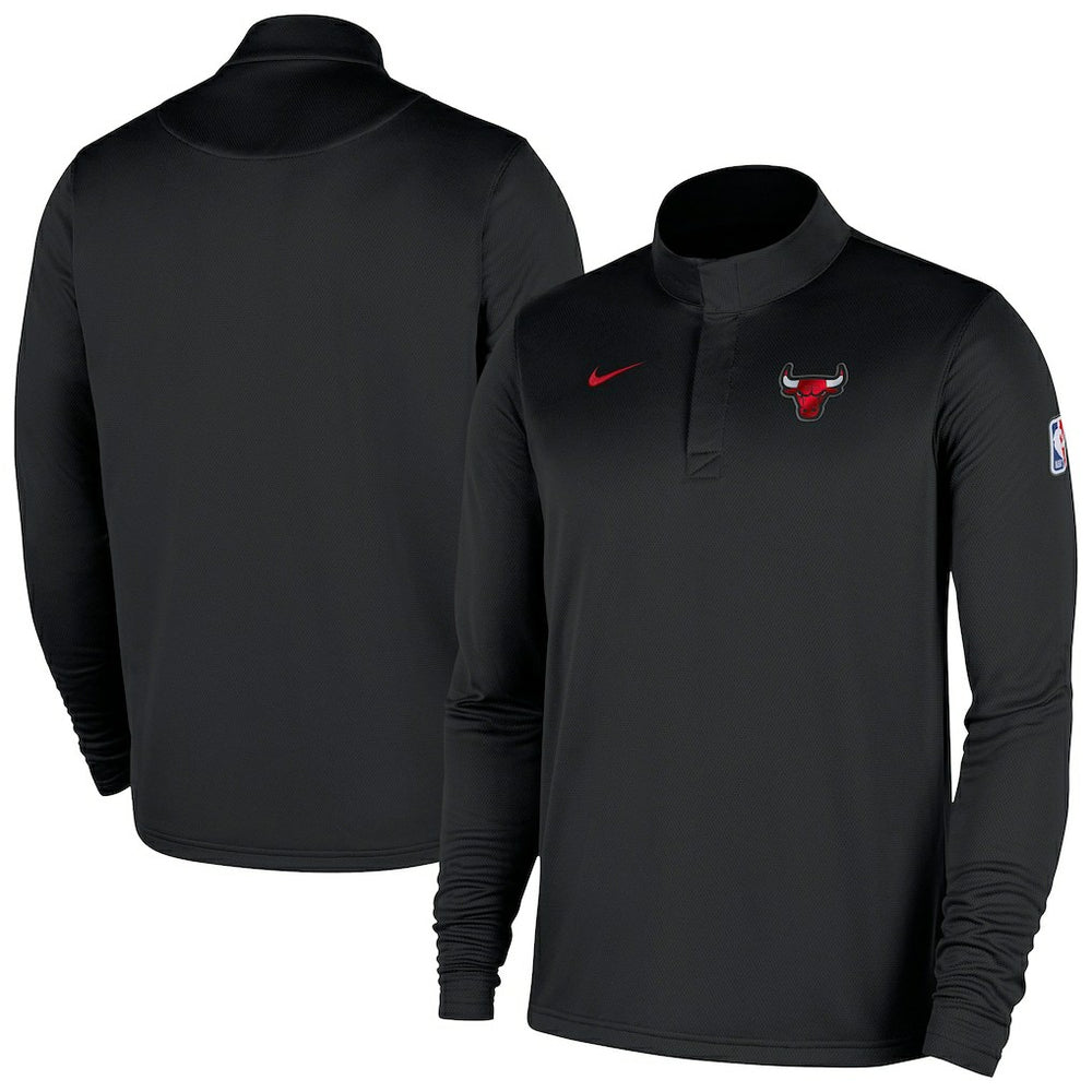 Nike Chicago Bulls 2025/26 Authentic Coaches Quarter-Zip Dri-Fit Top