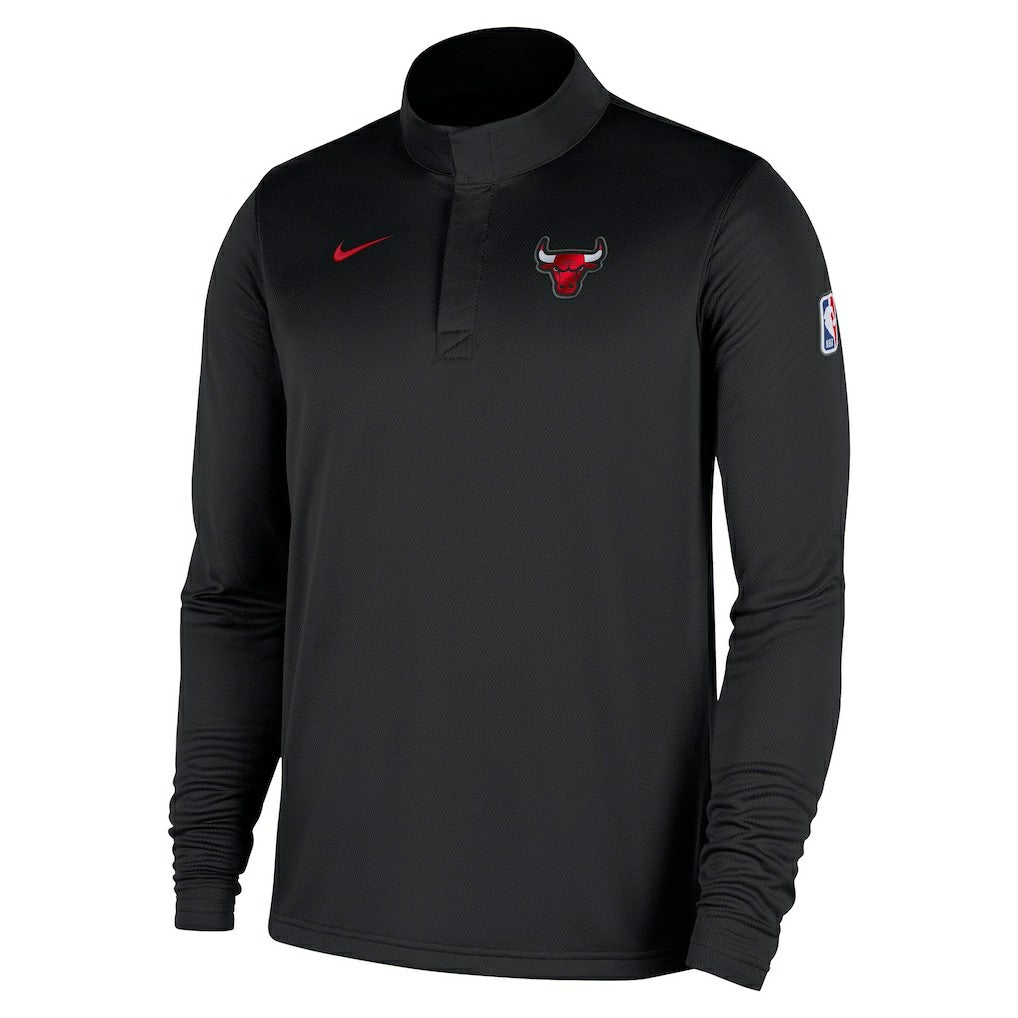 Nike Chicago Bulls 2025/26 Authentic Coaches Quarter-Zip Dri-Fit Top
