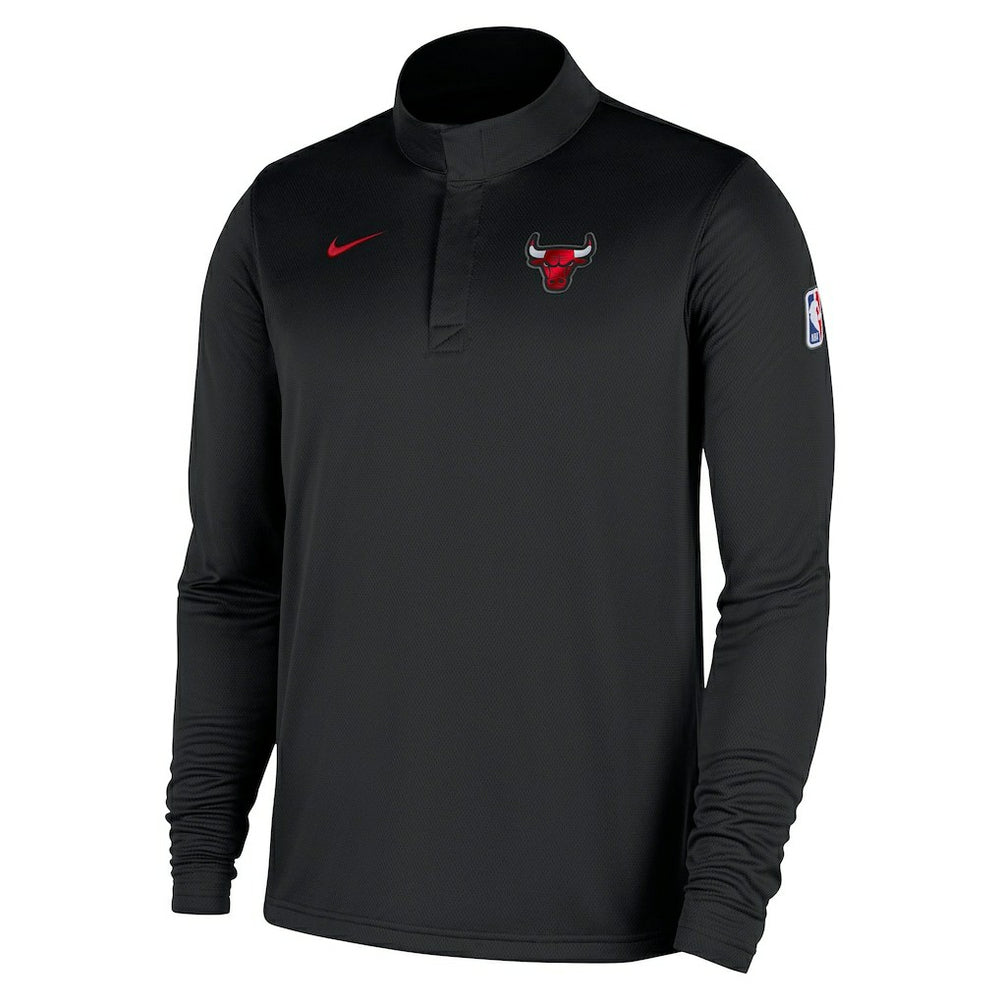 Nike Chicago Bulls 2025/26 Authentic Coaches Quarter-Zip Dri-Fit Top