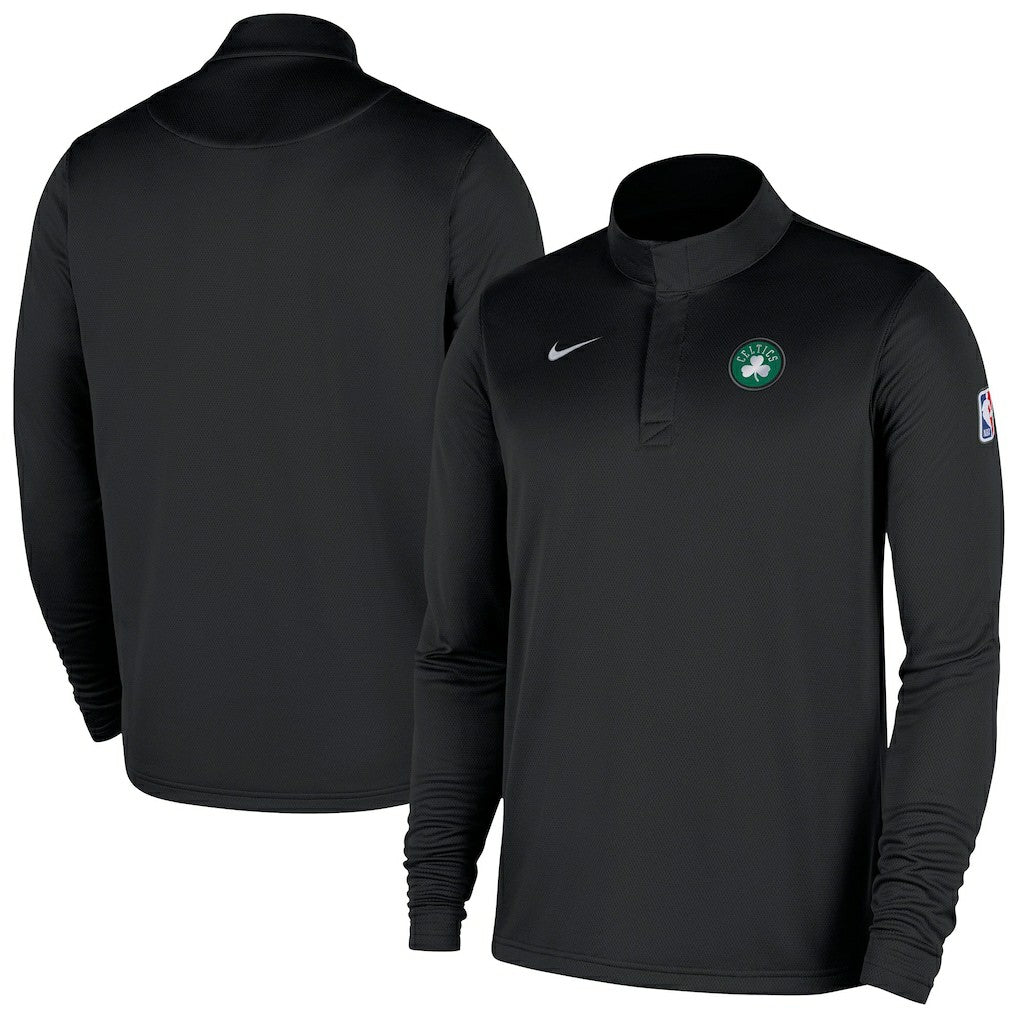 Nike Boston Celtics 2025/26 Authentic Coaches Quarter-Zip Dri-Fit Top