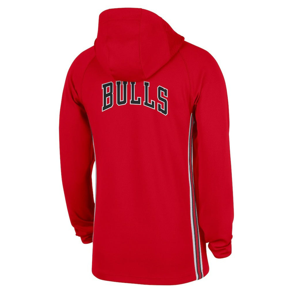 Nike Chicago Bulls Authentic On Court Zone Quarter-Zip Dri-FIT Hoodie Jacket