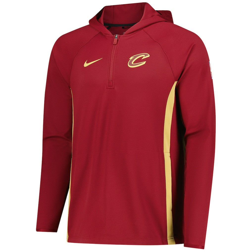 Nike Cleveland Cavaliers Authentic On Court Zone Quarter-Zip Dri-FIT Hoodie Jacket sale