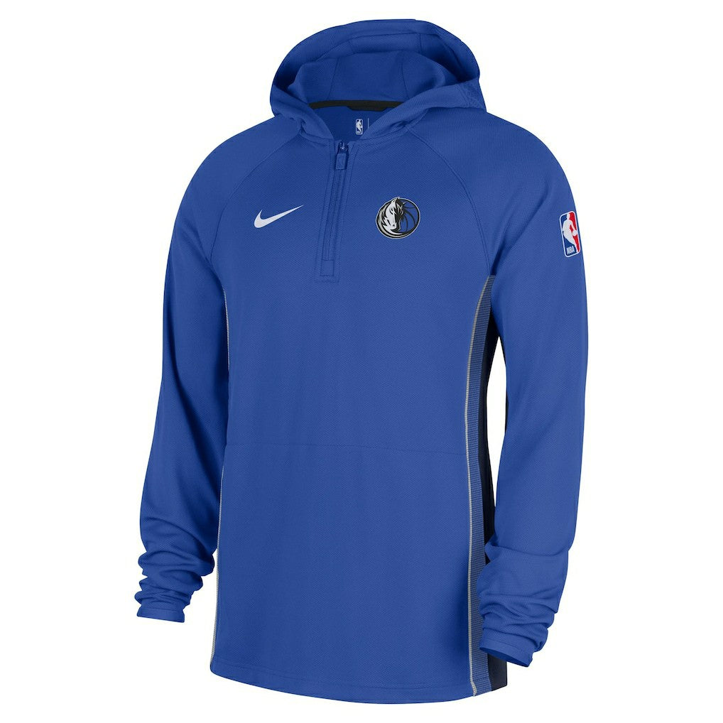 Nike Dallas Mavericks Authentic On Court Zone Quarter-Zip Dri-FIT Hoodie Jacket sale