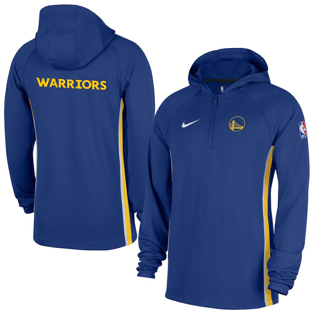 Nike Golden State Warriors Authentic On Court Zone Quarter-Zip Dri-FIT Hoodie Jacket sale