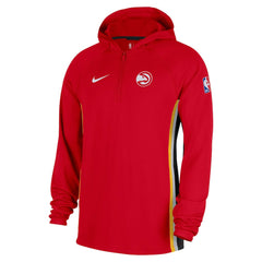 Nike Atlanta Hawks Authentic On Court Zone Quarter-Zip Dri-FIT Hoodie Jacket