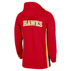 Nike Atlanta Hawks Authentic On Court Zone Quarter-Zip Dri-FIT Hoodie Jacket