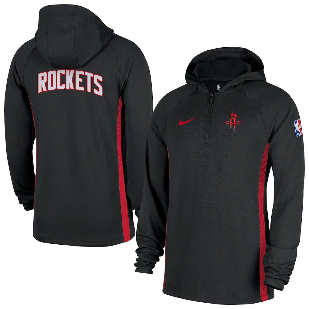 Nike Houston Rockets Authentic On Court Zone Quarter-Zip Dri-FIT Hoodie Jacket sale