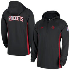 Nike Houston Rockets Authentic On Court Zone Quarter-Zip Dri-FIT Hoodie Jacket sale