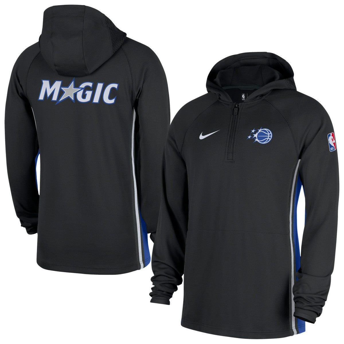 Nike Orlando Magic Authentic On Court Zone Quarter-Zip Dri-FIT Hoodie Jacket