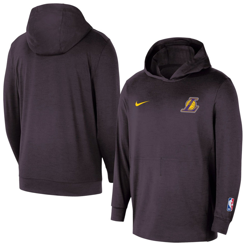 Nike Los Angeles Lakers Authentic Practice Yoga Restore Dri-Fit Pullover Hoodie