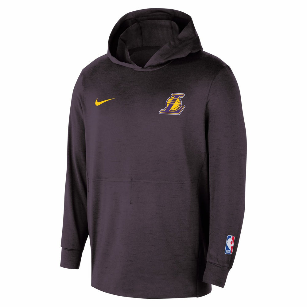Nike Los Angeles Lakers Authentic Practice Yoga Restore Dri-Fit Pullover Hoodie