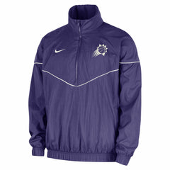 Nike Phoenix Suns Courtside Windrunner Woven Half-Zip Hooded Jacket
