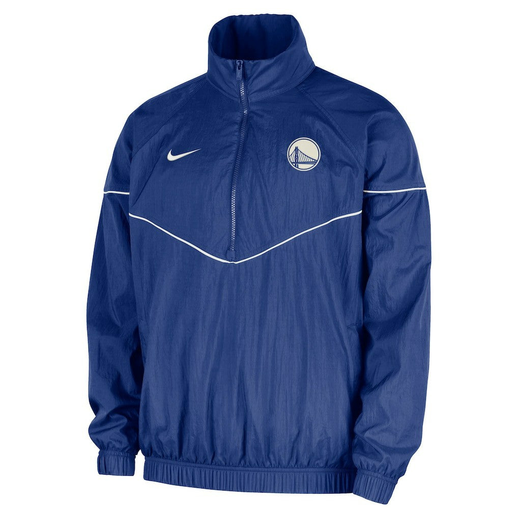 Nike Golden State Warriors Courtside Windrunner Woven Half-Zip Hooded Jacket sale