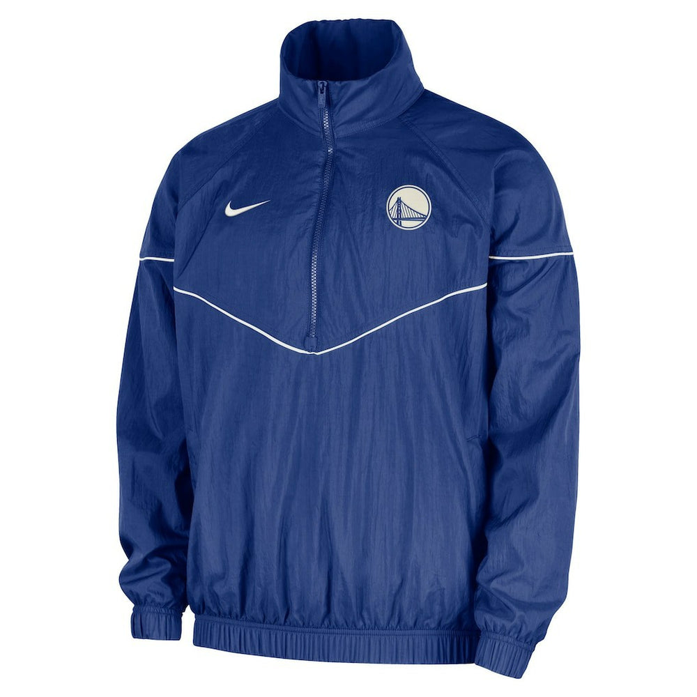 Nike Golden State Warriors Courtside Windrunner Woven Half-Zip Hooded Jacket sale